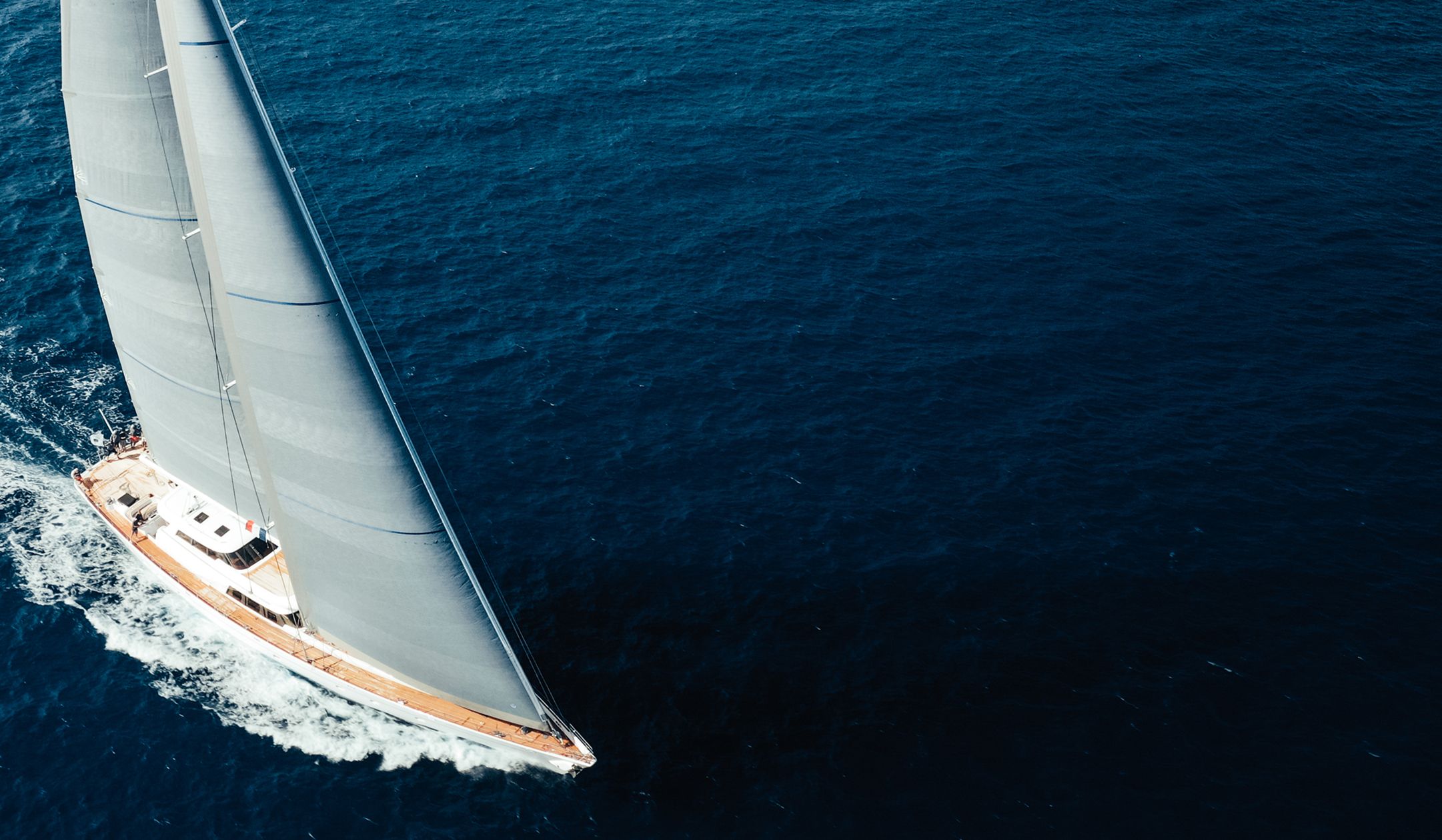 Sailboat on open water representing freedom